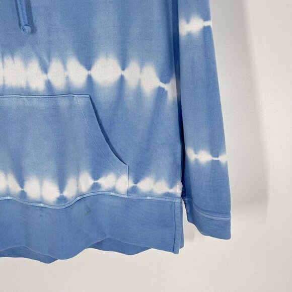 Vineyard Vines Blue Tie Dye Shep Hoodie Oversized Small Preppy Coastal Classic - Picture 2 of 6